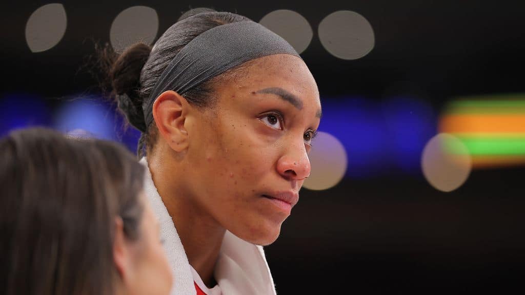 A'ja Wilson incertaine pour la finale Commissioner's Cup 2026