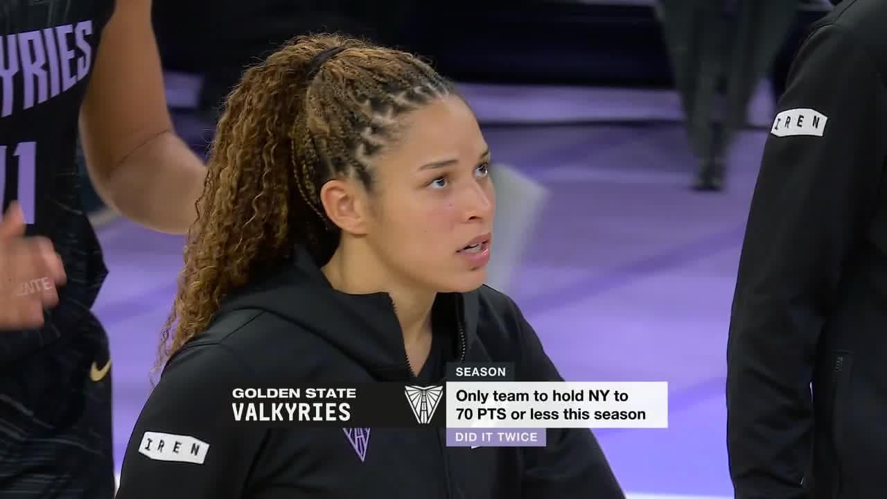 Charles brille avec 13 points, Valkyries battent Liberty 76-67