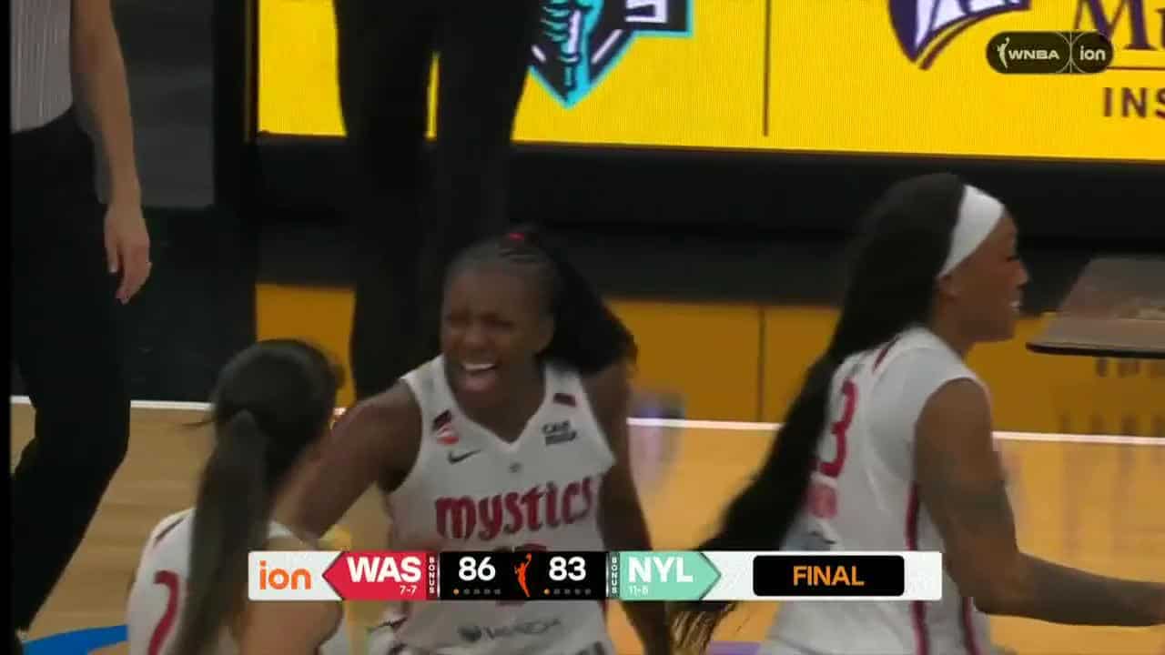 Kiki Iriafen offre la victoire aux Mystics face à New York
