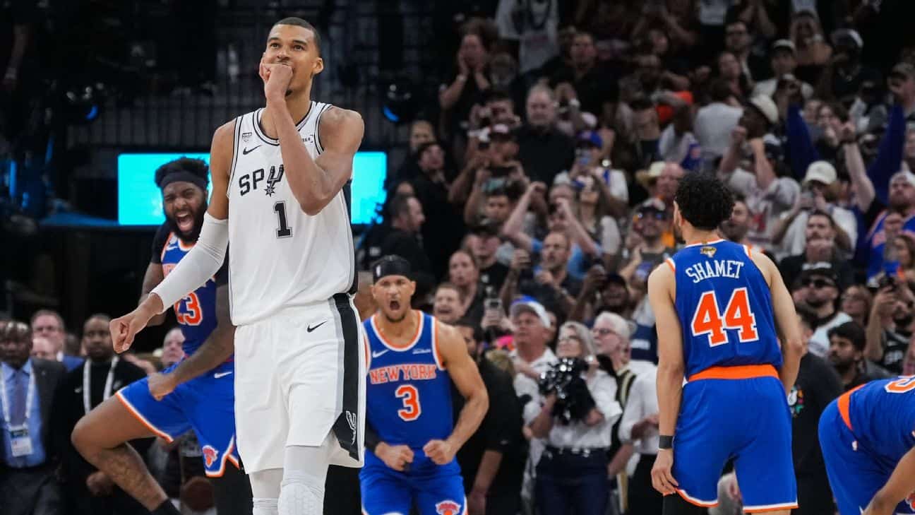NBA Finals 2026 : Knicks et leur banc décisif face aux Spurs