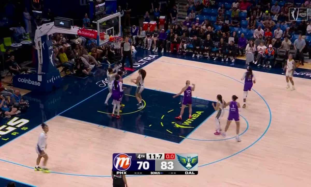 Paige Bueckers guide Dallas Wings face à Phoenix Mercury