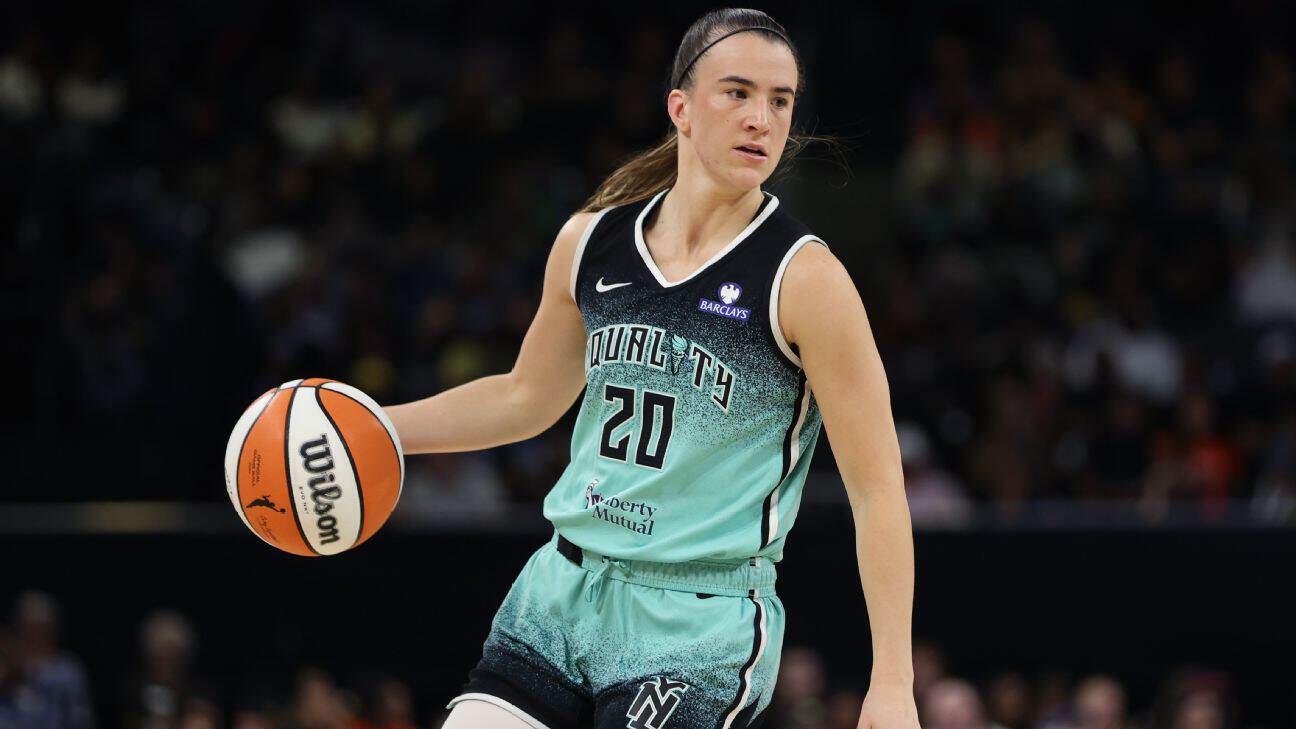 Sabrina Ionescu absente face au Fever pour cause de dos