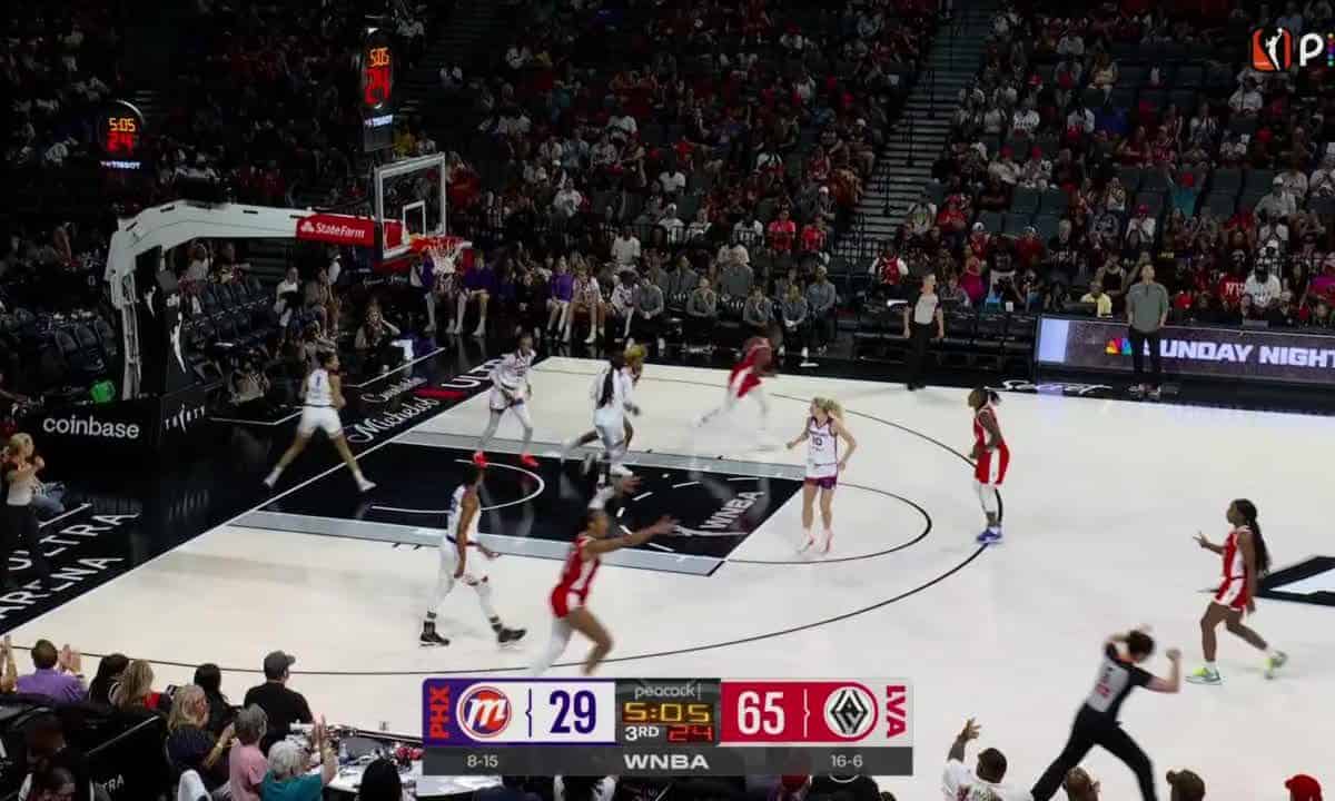 Aces écrasent Mercury 106-58, 3e plus large victoire WNBA 2026