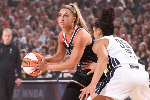 Blessure de Sarah Barker face aux Dallas Wings en 2026