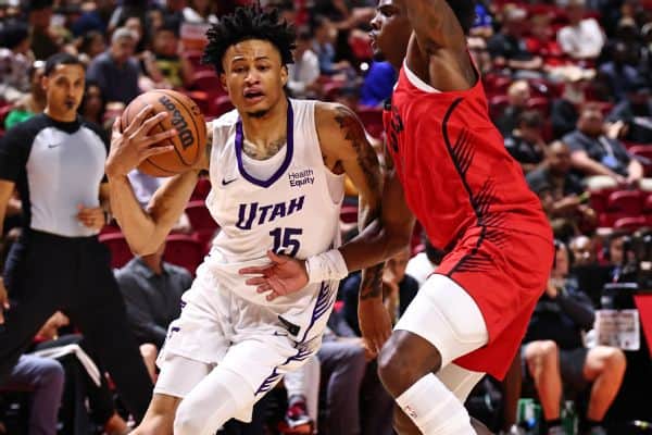 Blessure de Trey Alexander en Summer League Jazz vs Bulls 2026