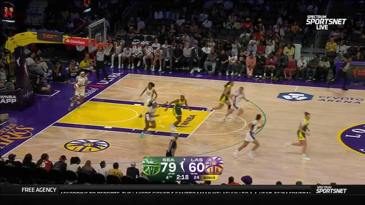 Flau’jae Johnson guide Seattle Storm face aux Sparks 2026