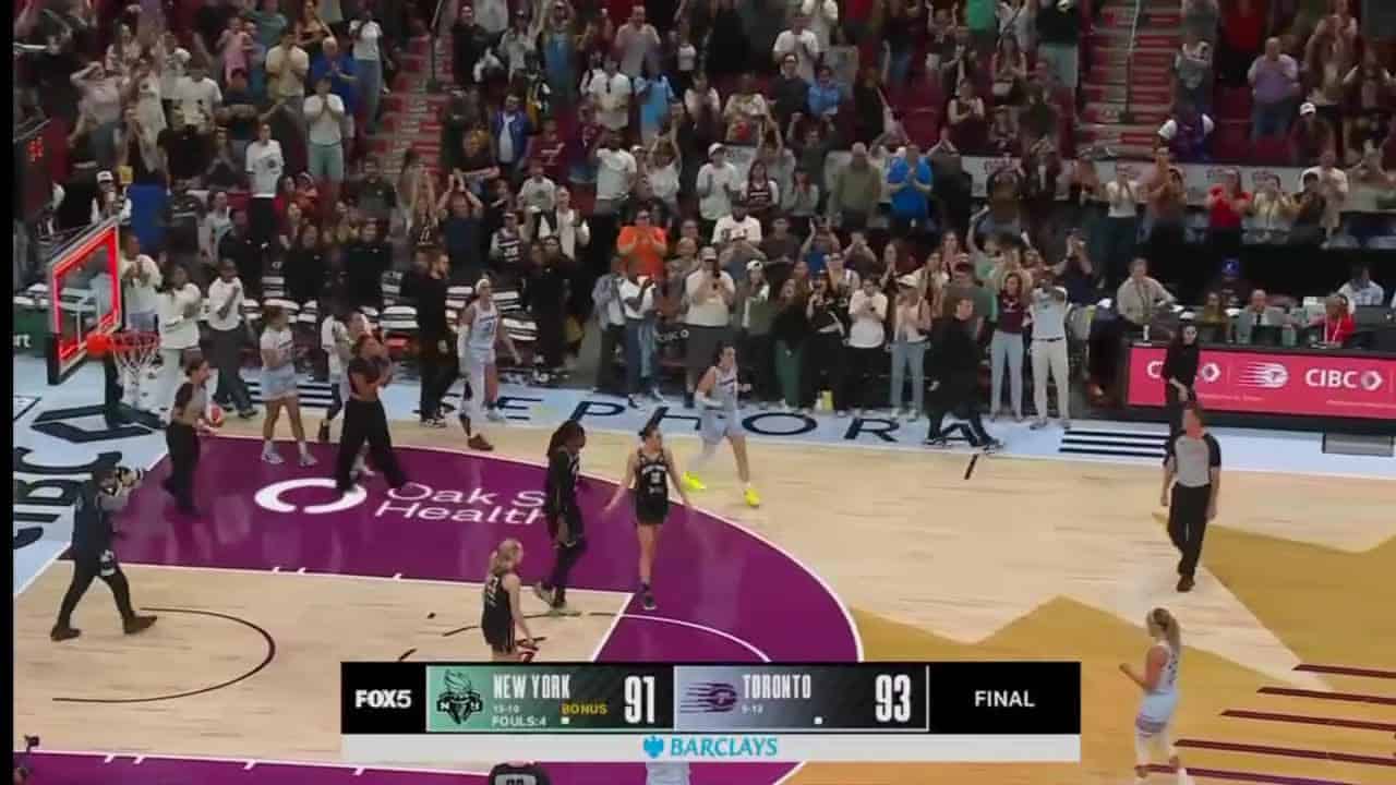 Mabrey 30 pts, Tempo battent Liberty 93-91 à Montréal