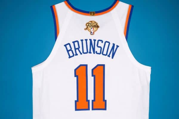 Maillot de Jalen Brunson vendu 1M$ aux Finales NBA 2026