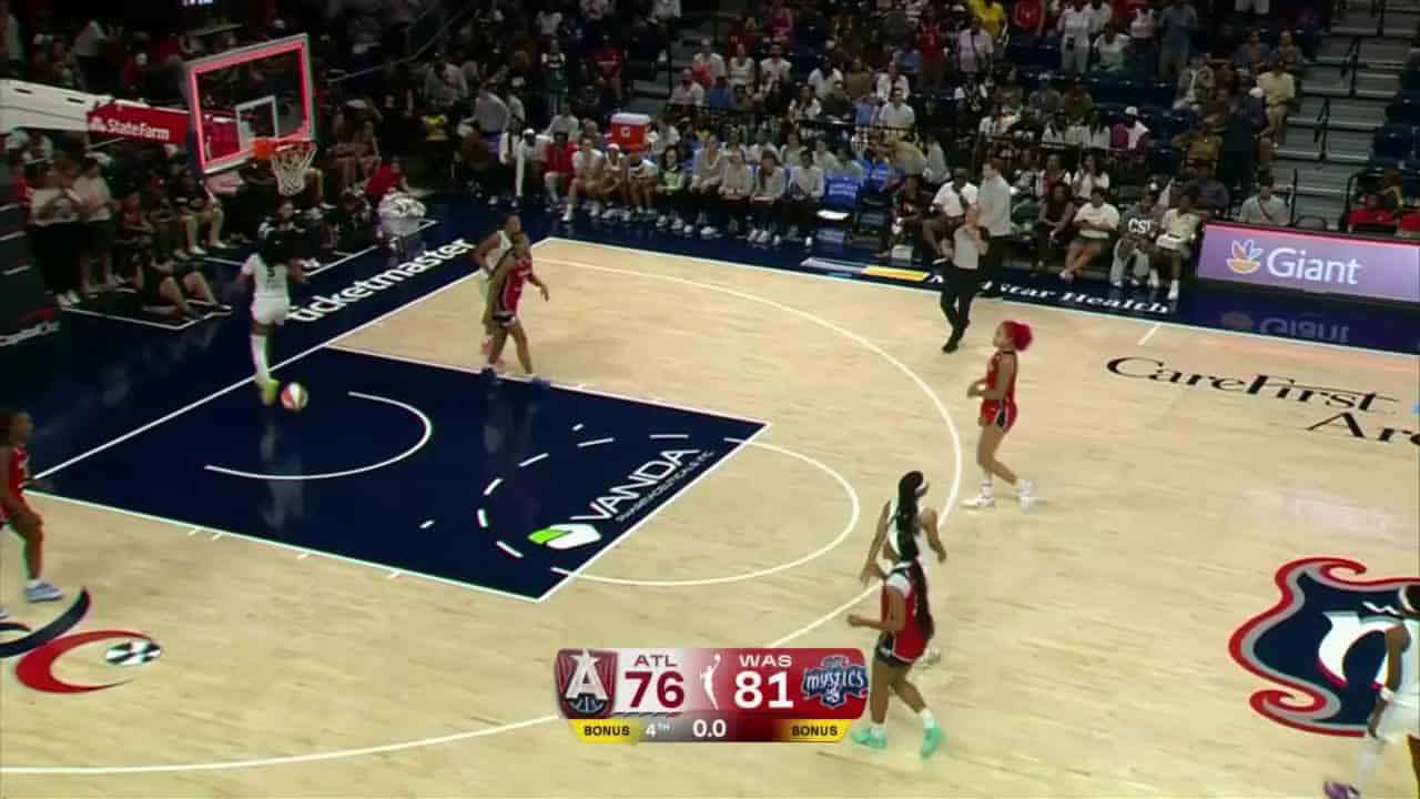 Mystics battent Dream 81-76 avec Austin et Iriafen en feu