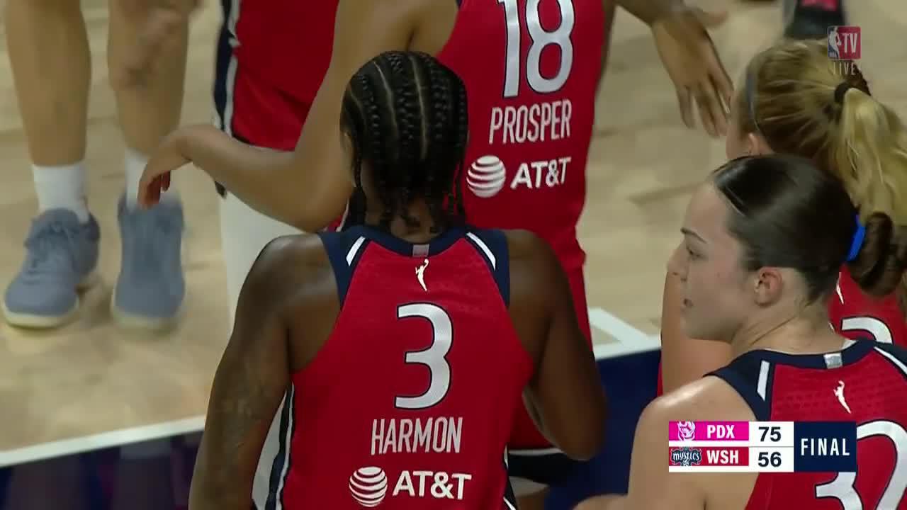 Portland Fire domine Washington Mystics 75-56 en 2026
