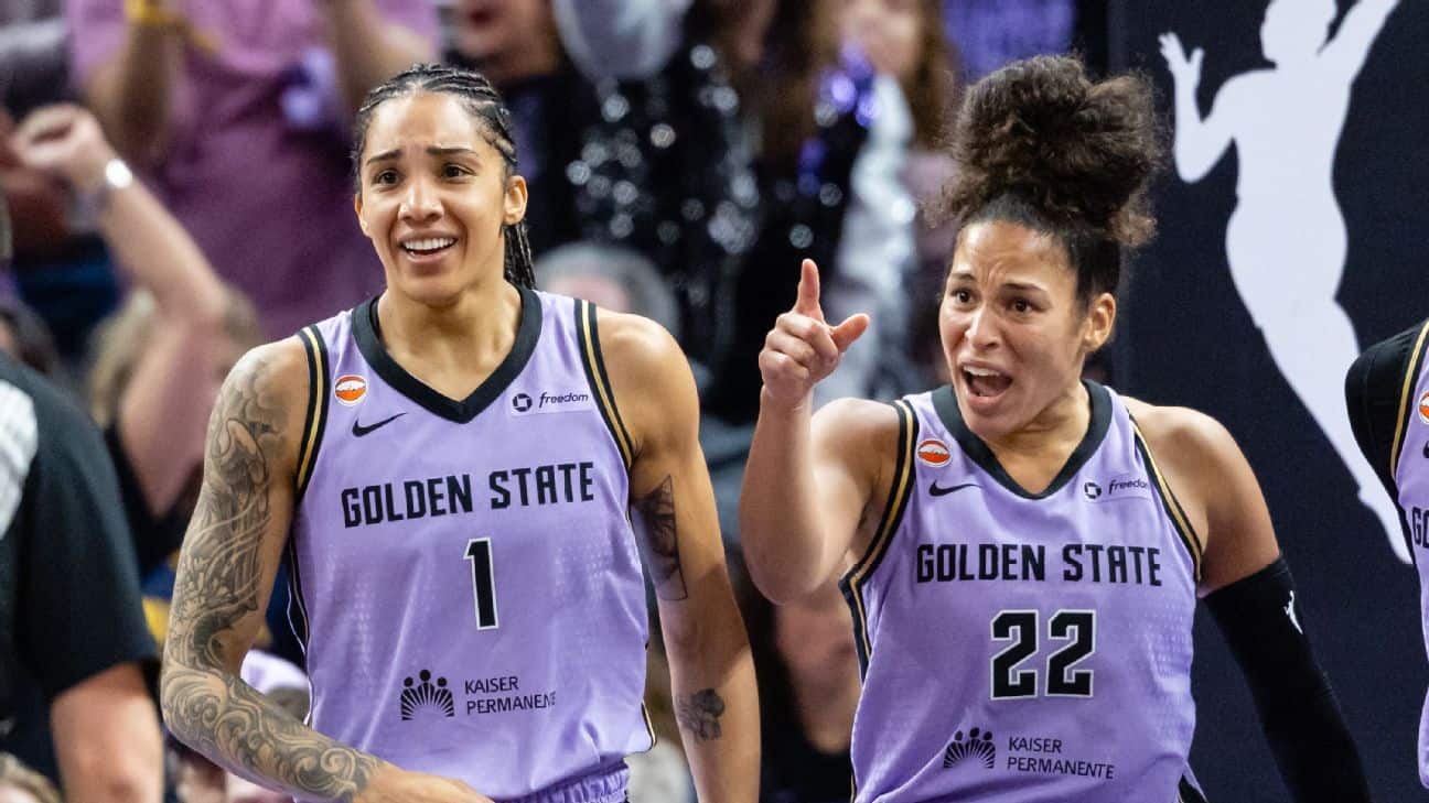 WNBA 2026 : Valkyries en tête grâce à 5 victoires d’affilée