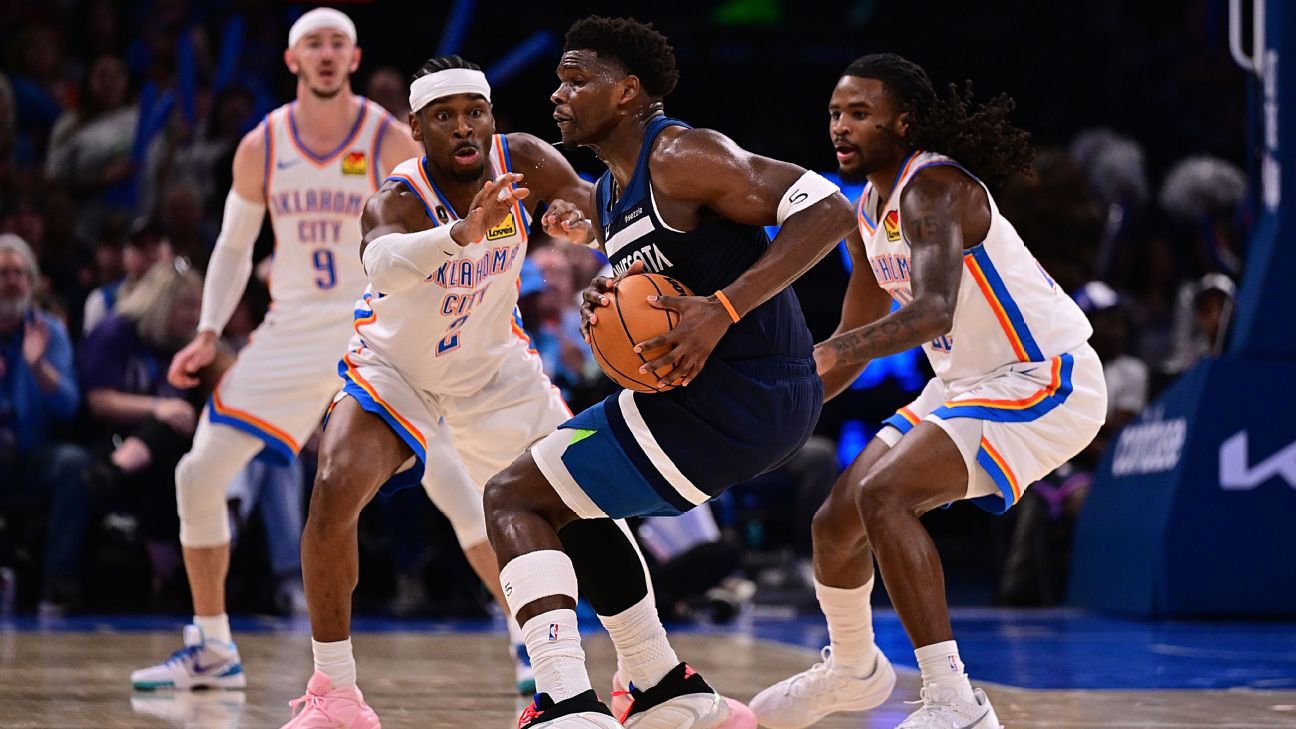 Anthony Edwards soutient les Timberwolves face au Thunder et Spurs
