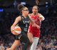 Classement fantasy WNBA 2026 : Wilson et Miles en tête