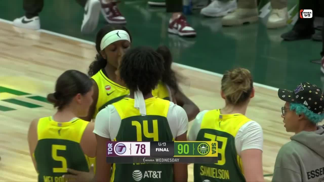 Flau’jae Johnson guide Seattle Storm face à Toronto Tempo