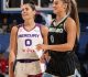 Kelsey Plum brille à Phoenix face à Chicago en 2026