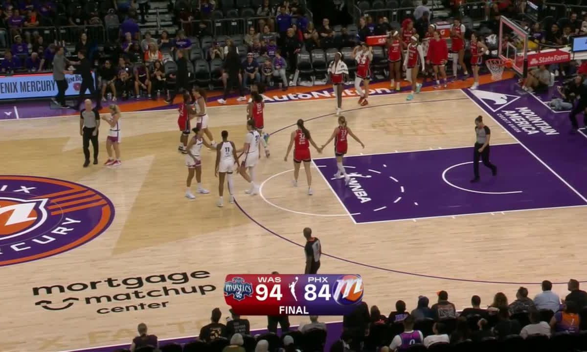 Mystics battent Mercury 94-84 et signent 23 victoires en 2026