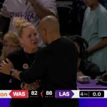 Rae Burrell brille, Sparks battent Mystics 88-82 en 2026