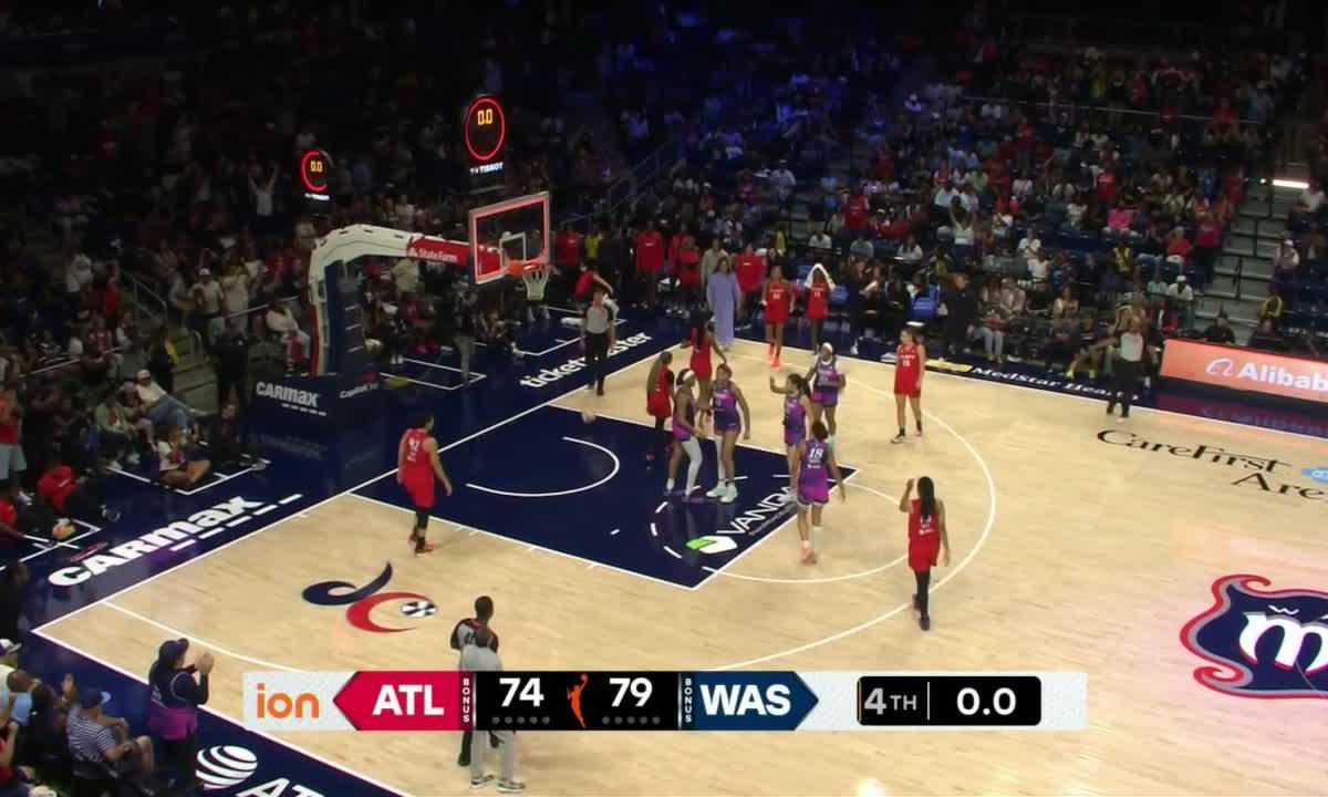 Shakira Austin guide les Mystics à une 6e victoire face au Dream