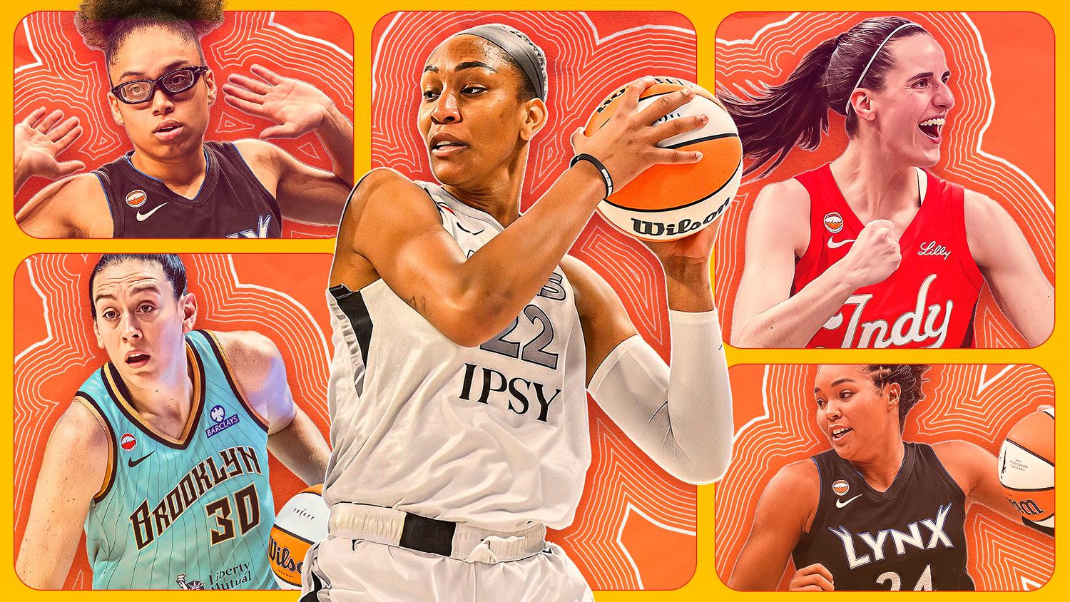 Top 50 joueuses WNBA 2026 : Wilson, Clark et Reese en tête