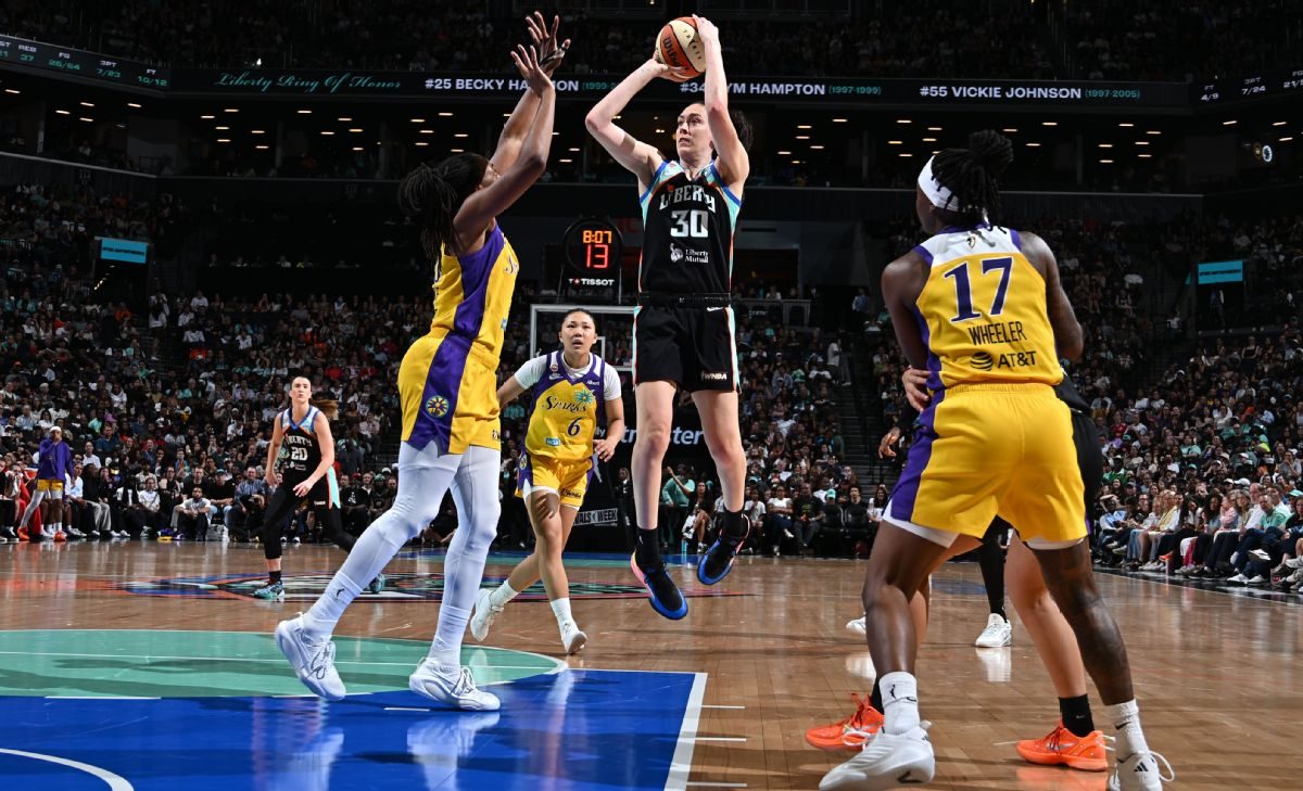 WNBA 2026 : New York Liberty vise le top 4 des playoffs