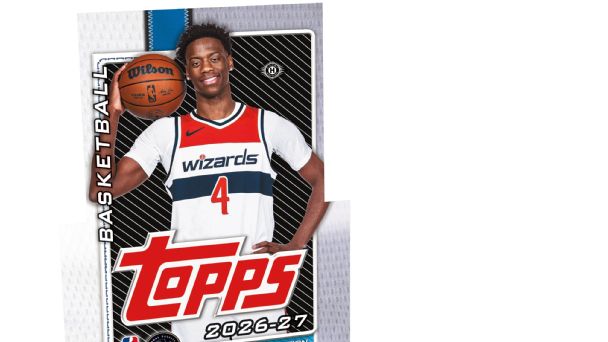 AJ Dybantsa en couverture du Topps Flagship 2026 NBA
