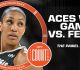 A’ja Wilson guide les Aces à la victoire 102-85 contre Fever