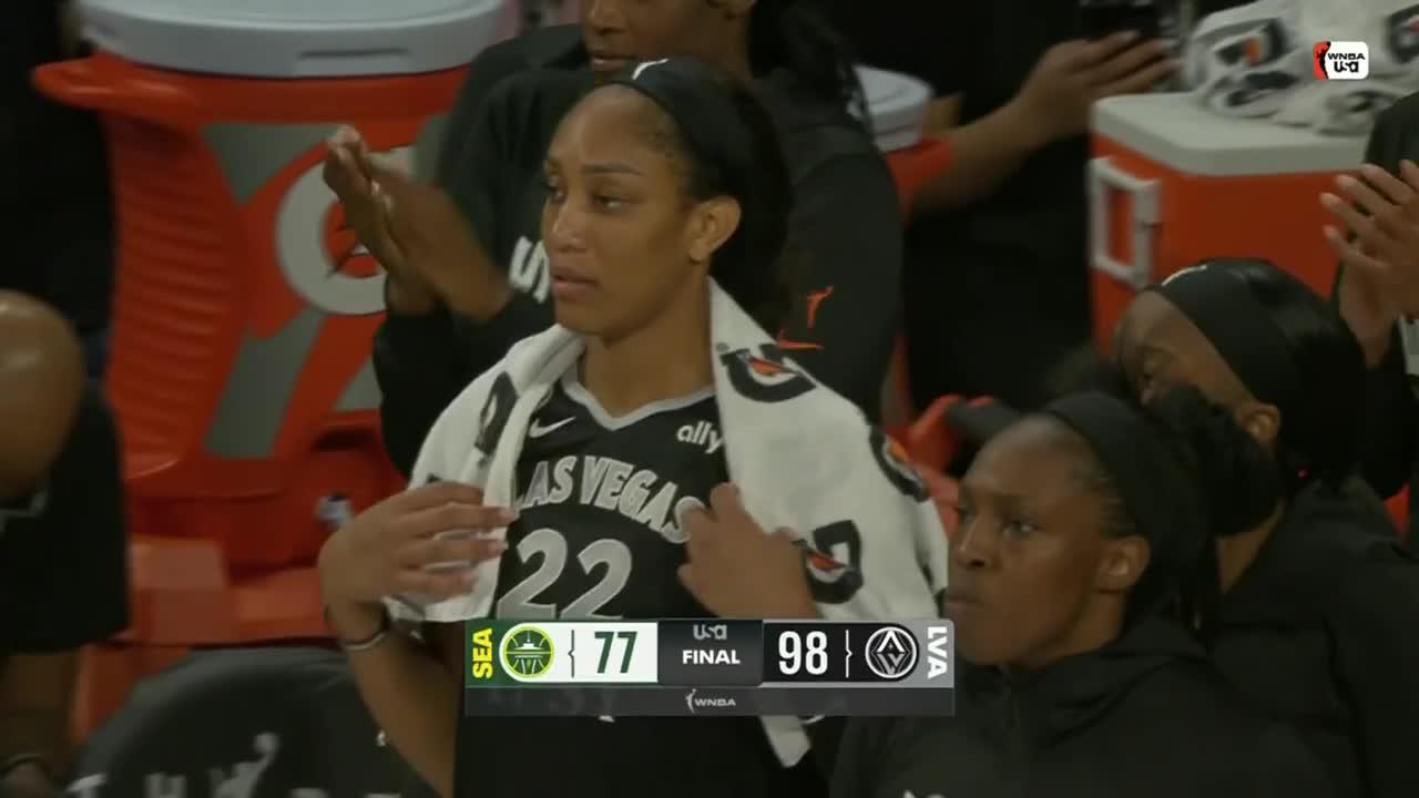 A’ja Wilson guide les Aces à la victoire contre Storm 2026