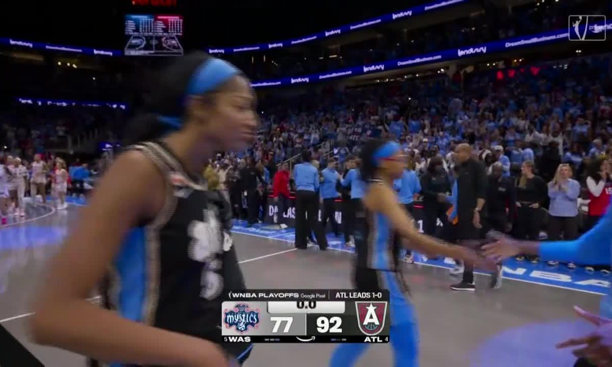 Atlanta Dream domine Washington Mystics en Game 1 playoffs 2026