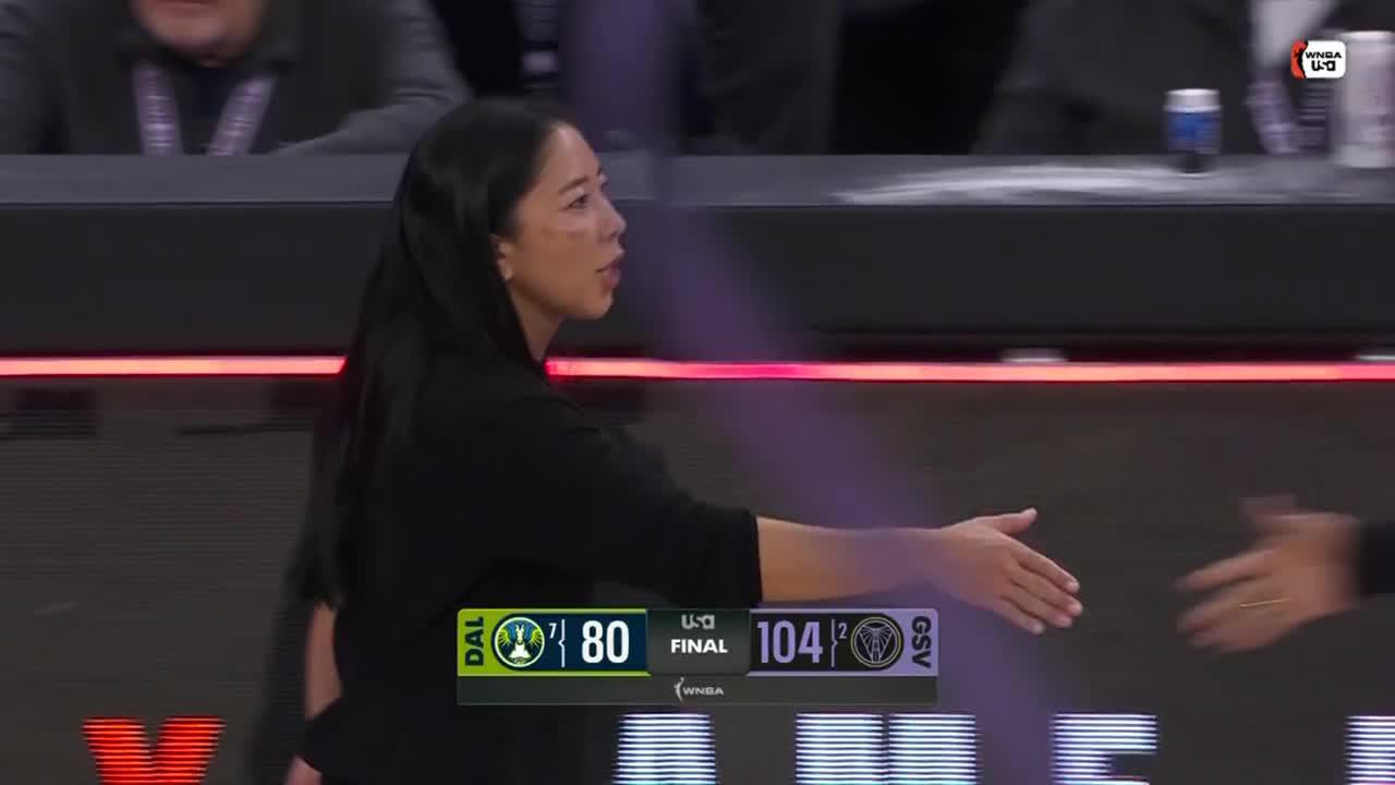 Golden State Valkyries dominent Dallas Wings en playoffs 2026