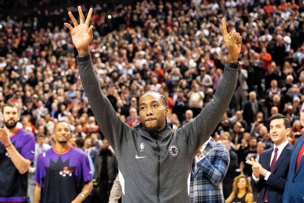 Kawhi Leonard prolonge 2 ans avec les Raptors pour 115M$