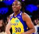 Nneka Ogwumike émue lors de sa retraite avec les Sparks 2026