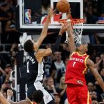 Amen Thompson stoppe Wembanyama et les Rockets battent Spurs