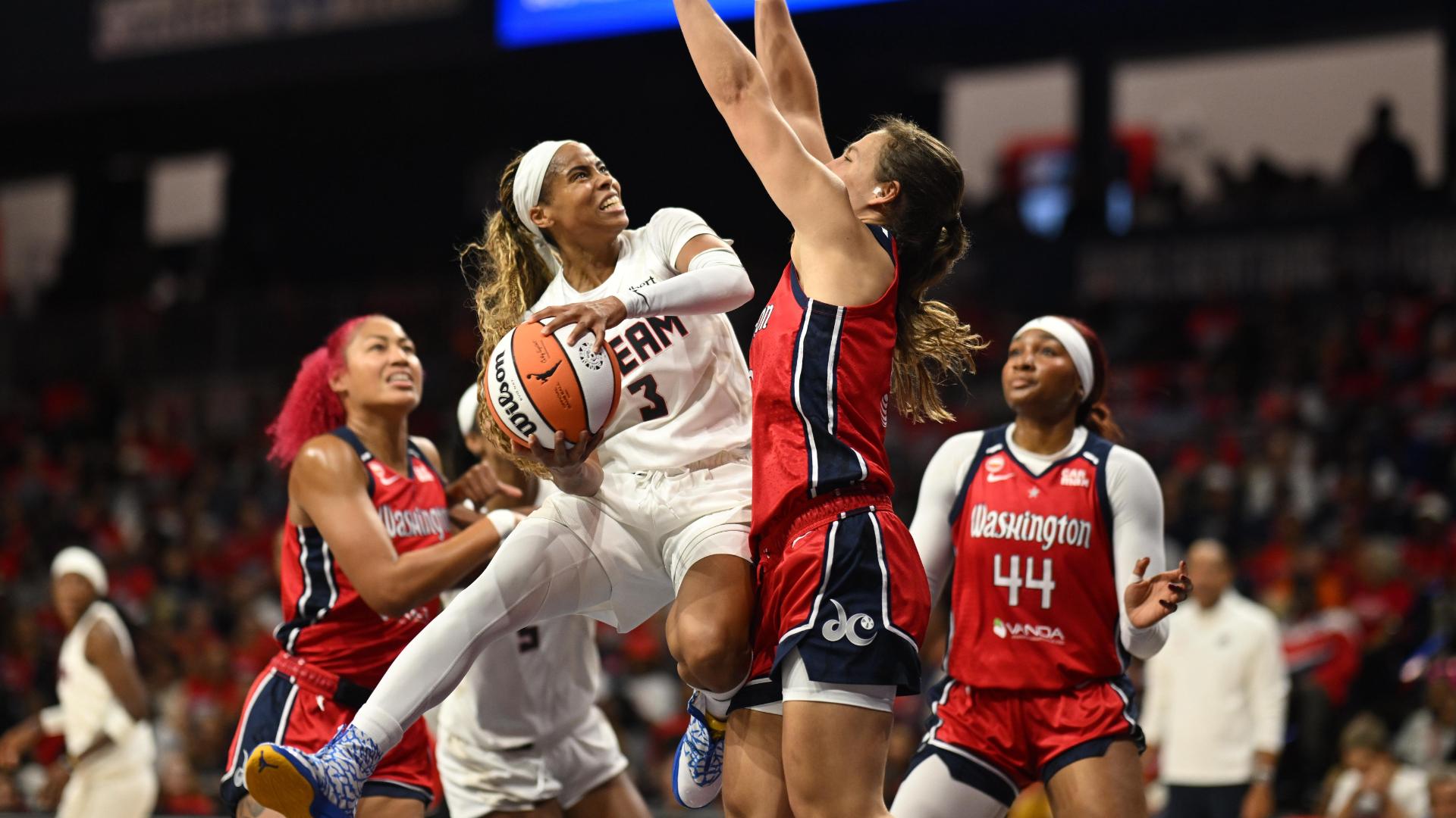 Atlanta Dream bat Washington Mystics en 2e match 2026