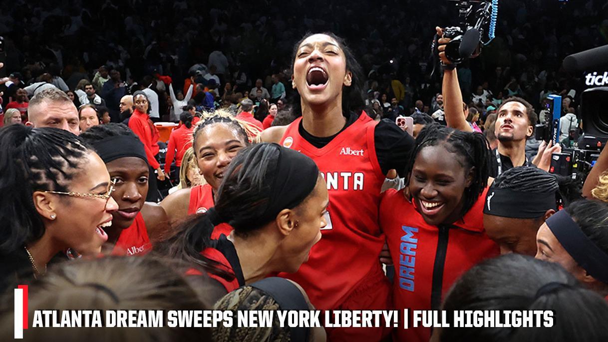 Atlanta Dream domine New York Liberty 3-0 en finale WNBA 2026