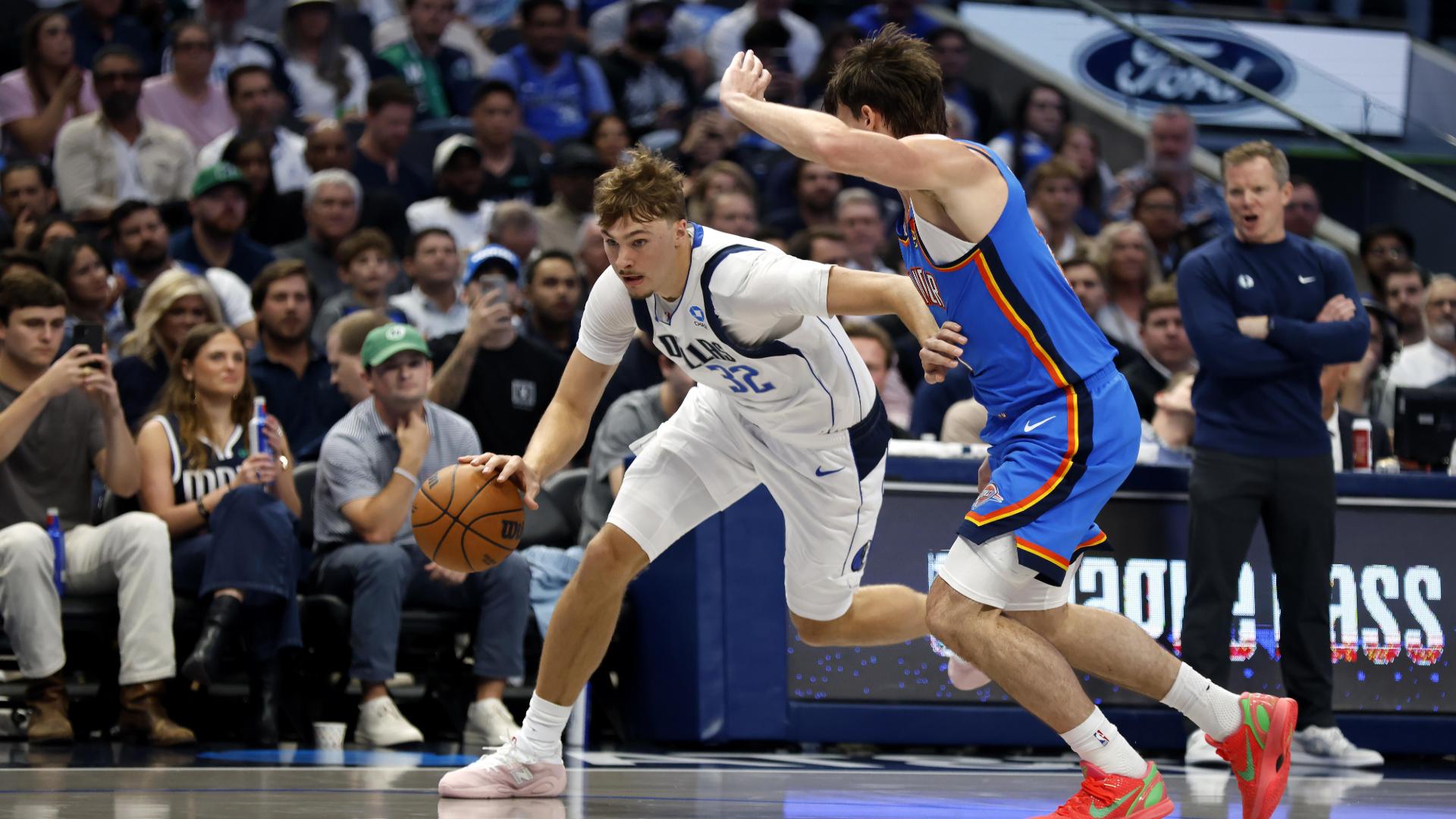 Cooper Flagg guide les Mavericks face au Thunder en 2026