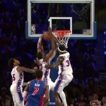 Cunningham et Collins brillent, Detroit bat 76ers et LeBron