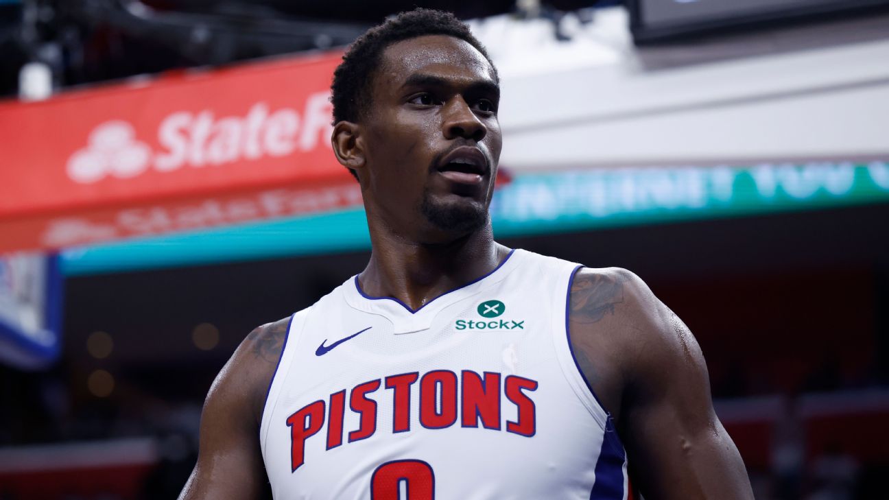 Jalen Duren (Pistons) absent 2 semaines pour blessure