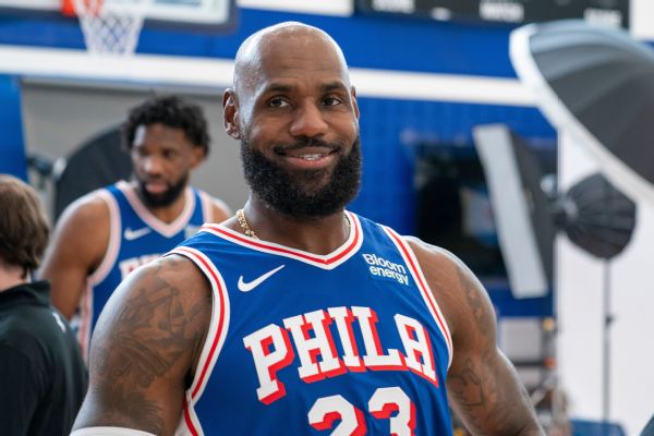 James, Embiid et Maxey absents du 76ers vs Knicks 2026
