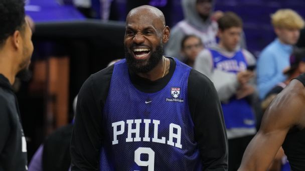 LeBron James et les 76ers : immersion au camp 2026