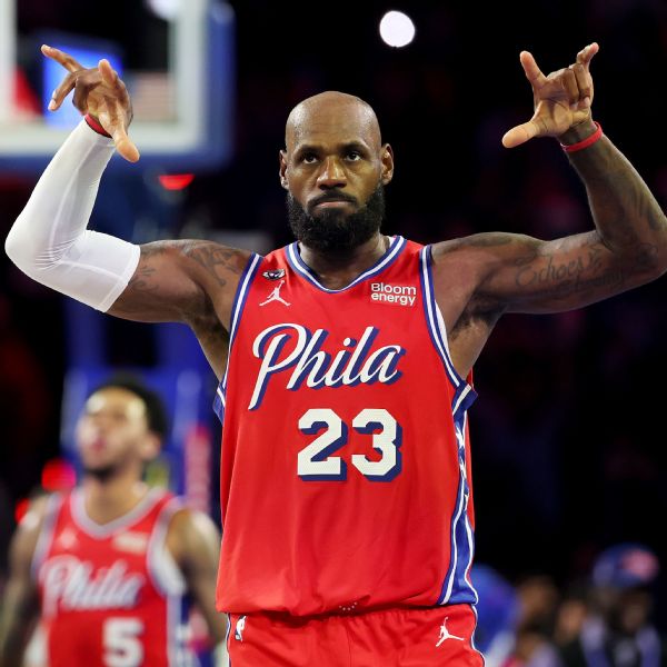 LeBron James guide les 76ers face aux Knicks en 2026
