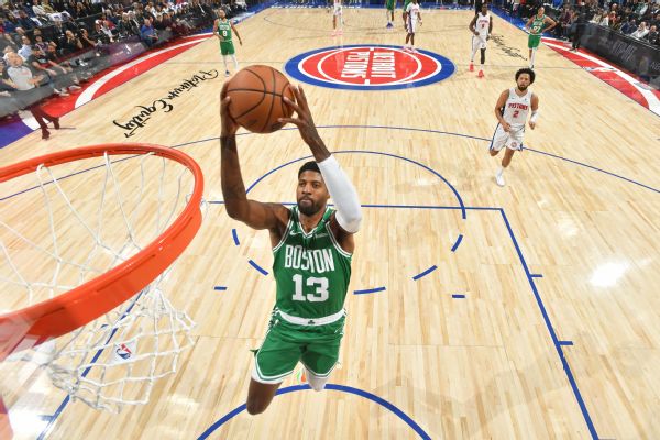 Paul George marque 38 points, Detroit piège Boston en 2026