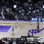 Spurs battent le Jazz 117-111 avec Wembanyama dominant