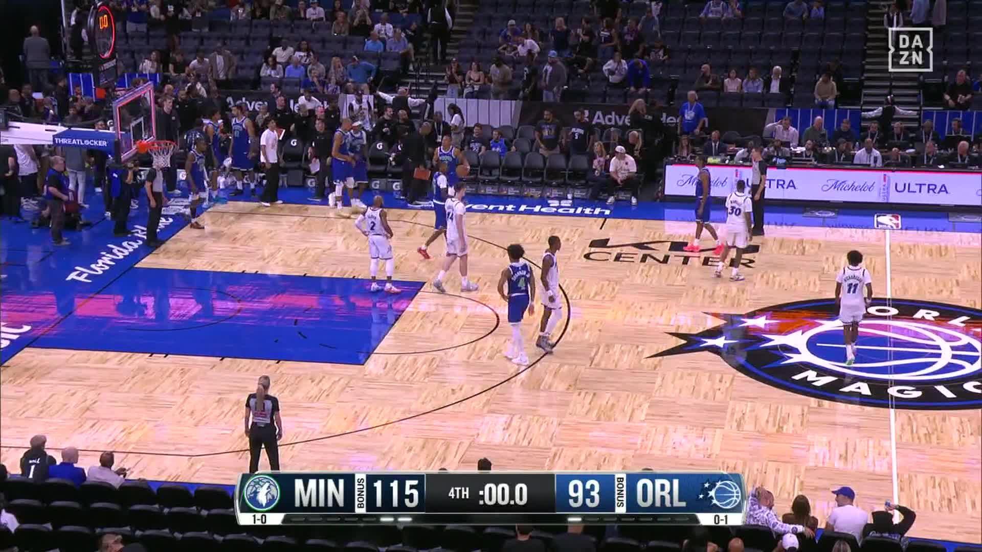 Timberwolves dominent Magic 115-93 avec Edwards limité
