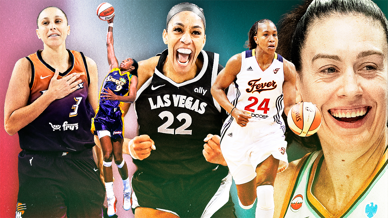 Ranking the greatest players in WNBA history, from A’ja Wilson to Becky Hammon