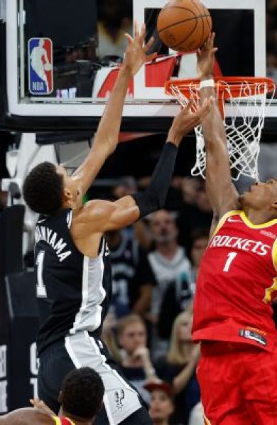 Amen Thompson stoppe Wembanyama et les Rockets battent Spurs